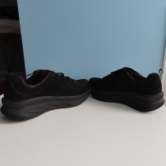 Skechers Womens Black Sneakers D'Lux Walker - Picture 7 of 12